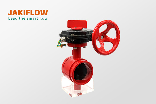 Grooved butterfly valve B90